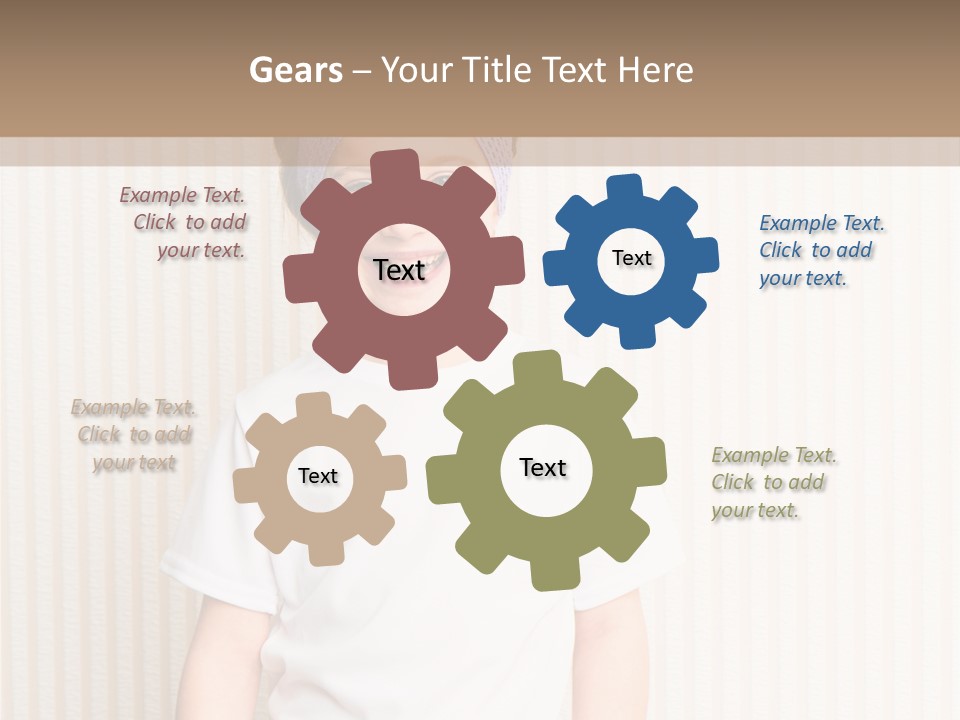 Clothing Lifestyle Kid PowerPoint Template