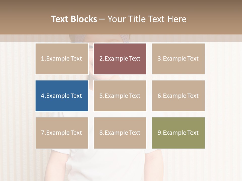 Clothing Lifestyle Kid PowerPoint Template