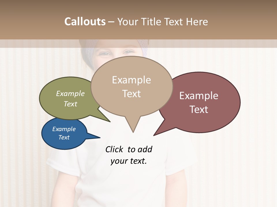 Clothing Lifestyle Kid PowerPoint Template