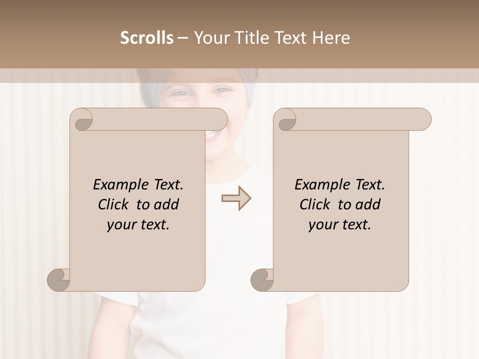 Clothing Lifestyle Kid PowerPoint Template