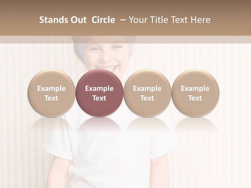 Clothing Lifestyle Kid PowerPoint Template