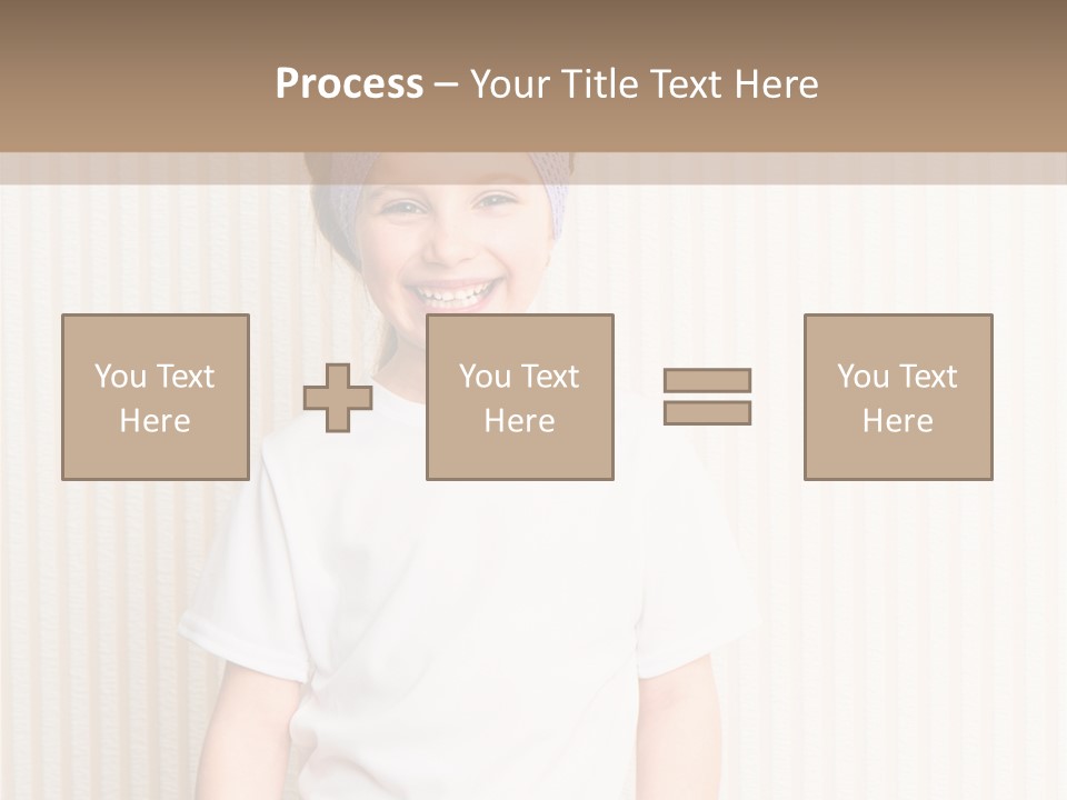 Clothing Lifestyle Kid PowerPoint Template