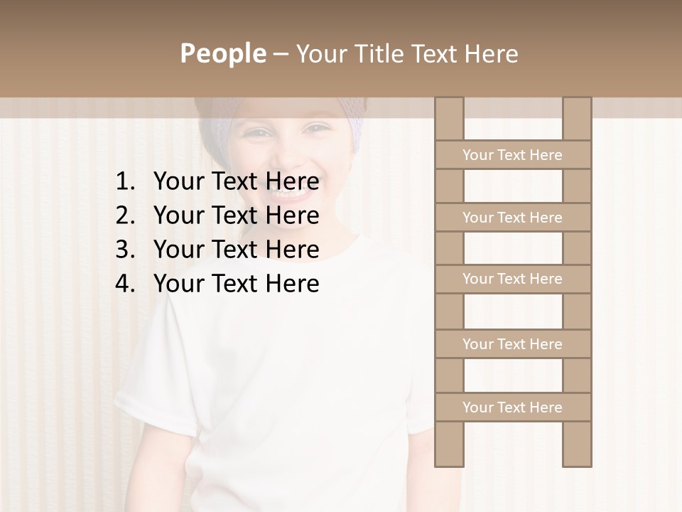 Clothing Lifestyle Kid PowerPoint Template