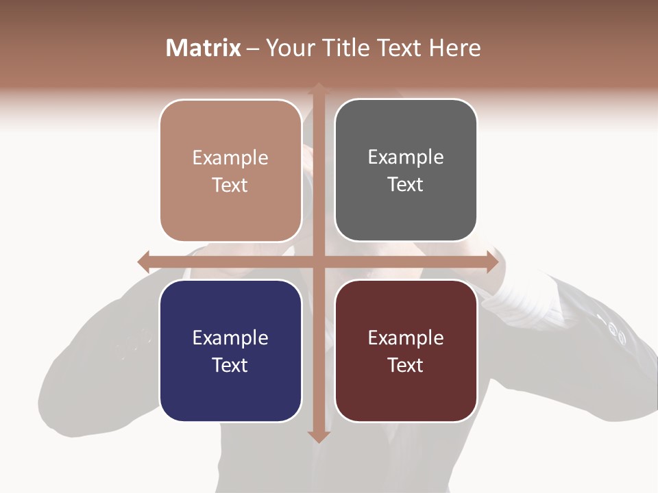 Viewpoint Hold Marketing PowerPoint Template