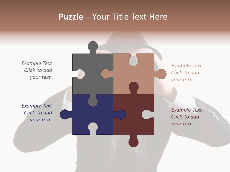 Viewpoint Hold Marketing PowerPoint Template