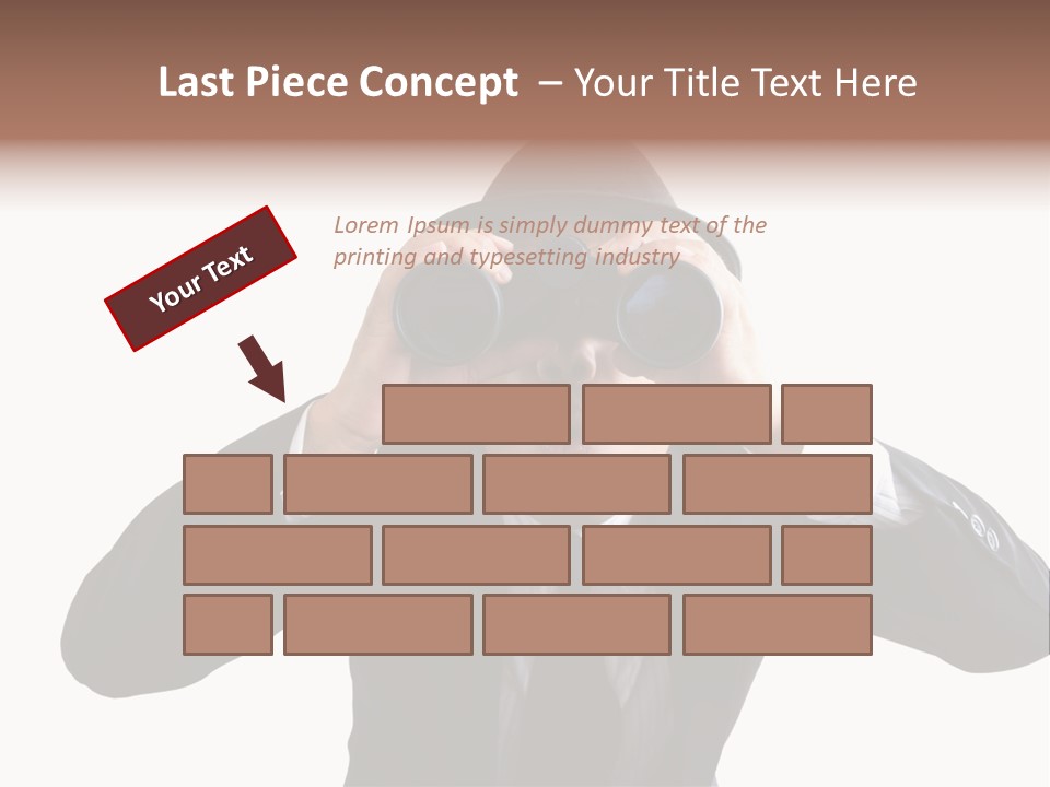 Viewpoint Hold Marketing PowerPoint Template