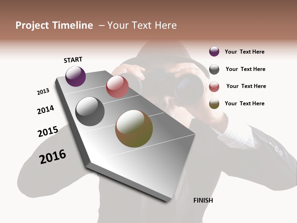 Viewpoint Hold Marketing PowerPoint Template