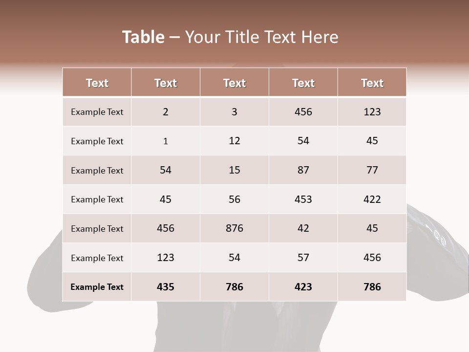 Viewpoint Hold Marketing PowerPoint Template