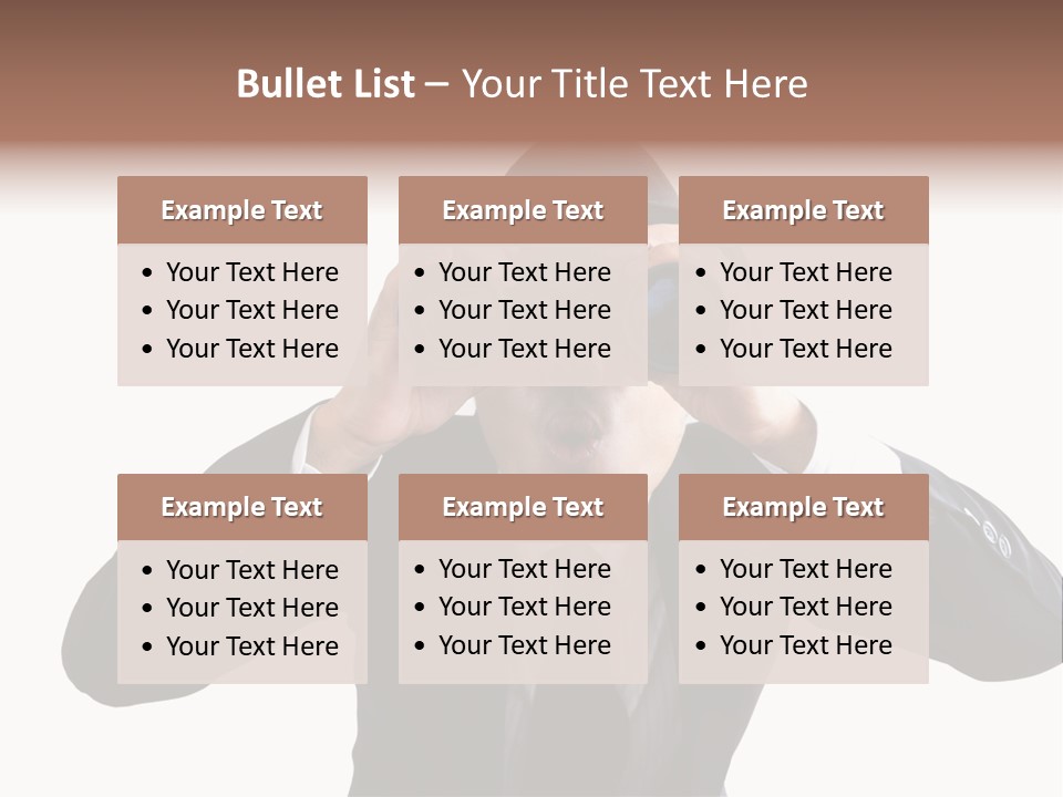 Viewpoint Hold Marketing PowerPoint Template