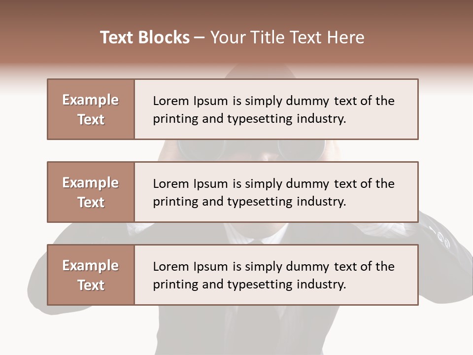 Viewpoint Hold Marketing PowerPoint Template