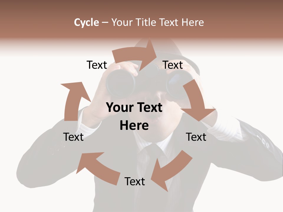 Viewpoint Hold Marketing PowerPoint Template