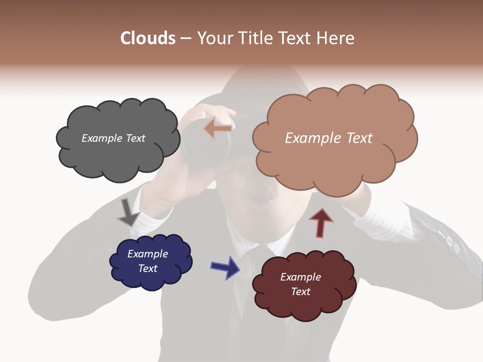 Viewpoint Hold Marketing PowerPoint Template