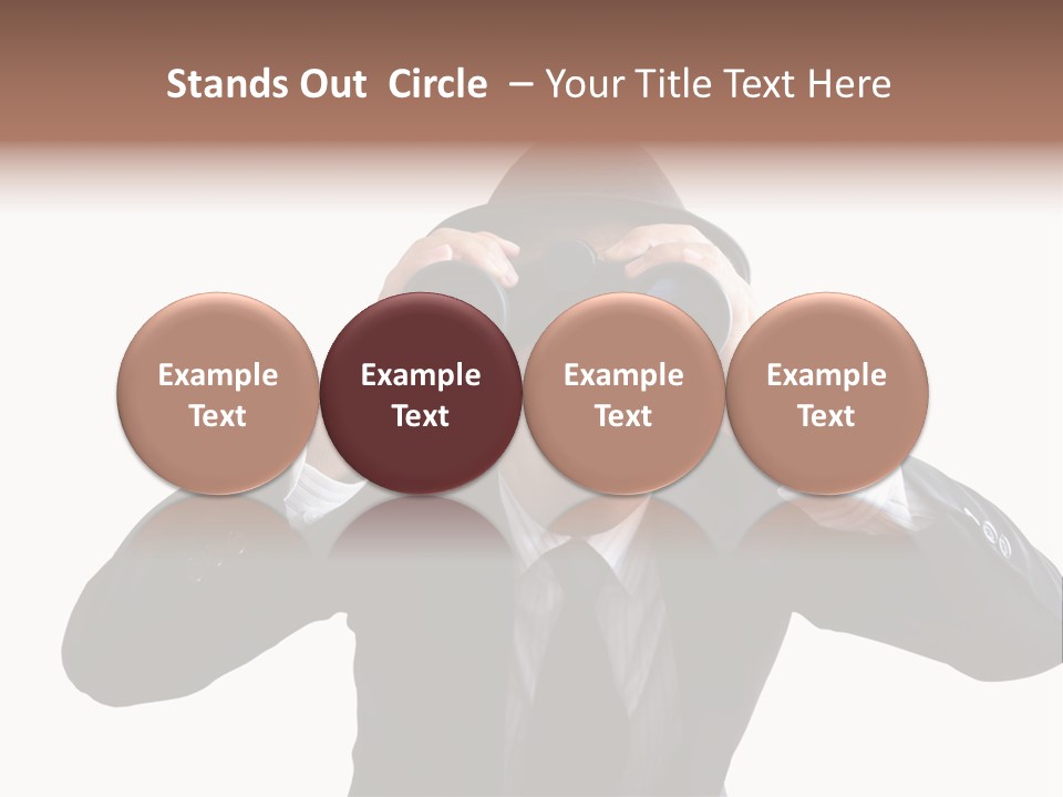 Viewpoint Hold Marketing PowerPoint Template