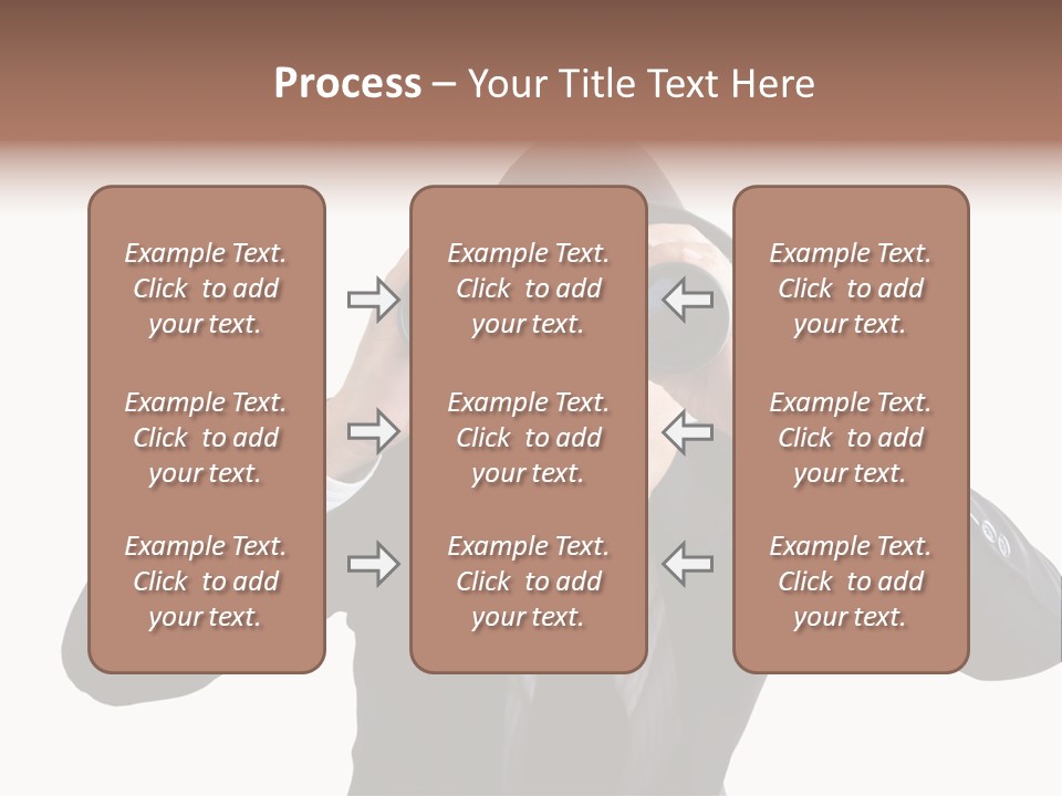 Viewpoint Hold Marketing PowerPoint Template
