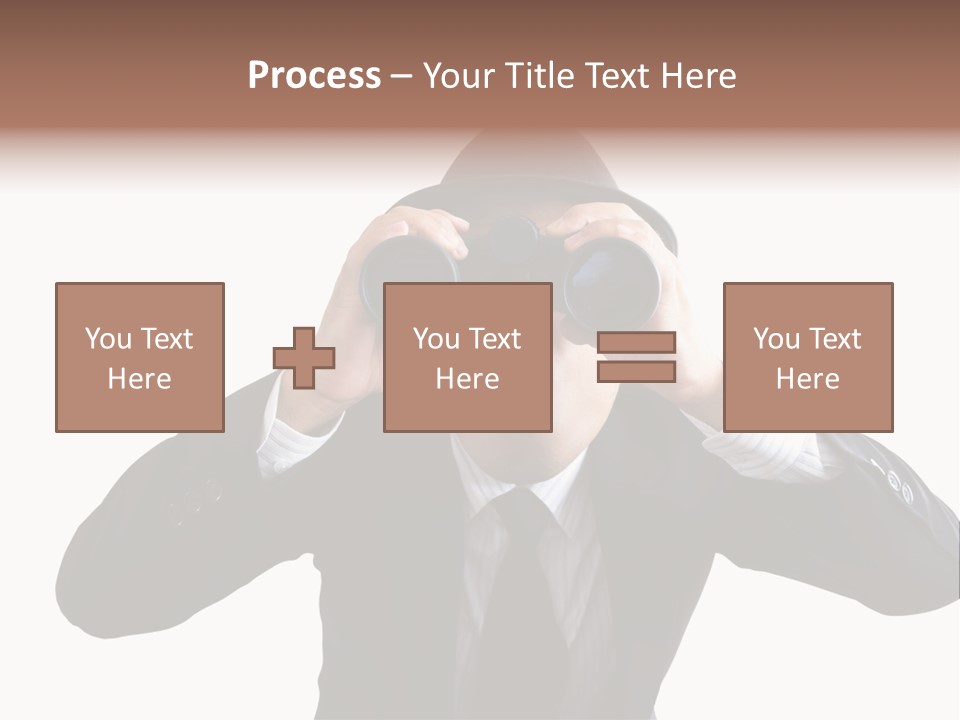 Viewpoint Hold Marketing PowerPoint Template