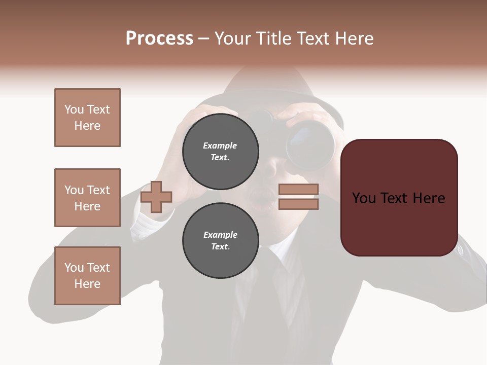 Viewpoint Hold Marketing PowerPoint Template