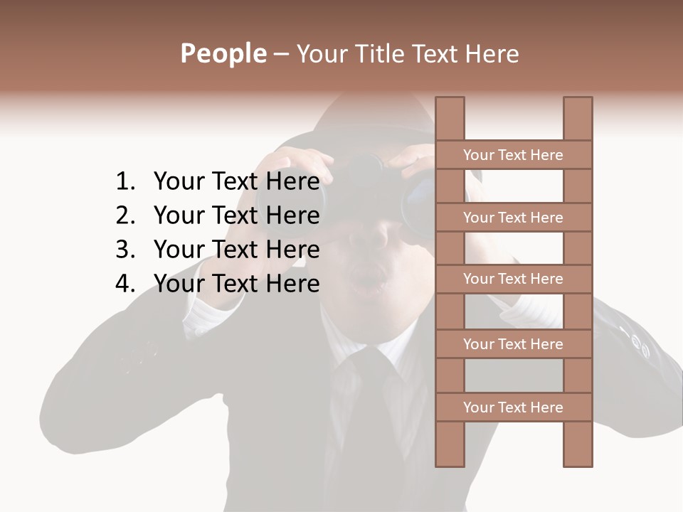 Viewpoint Hold Marketing PowerPoint Template