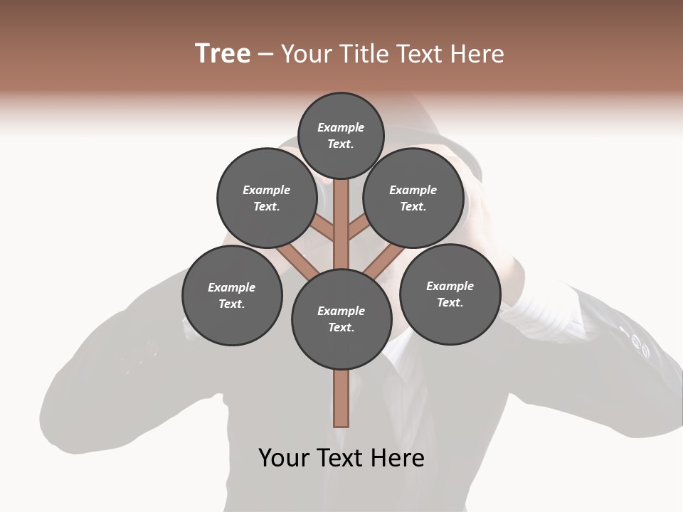 Viewpoint Hold Marketing PowerPoint Template