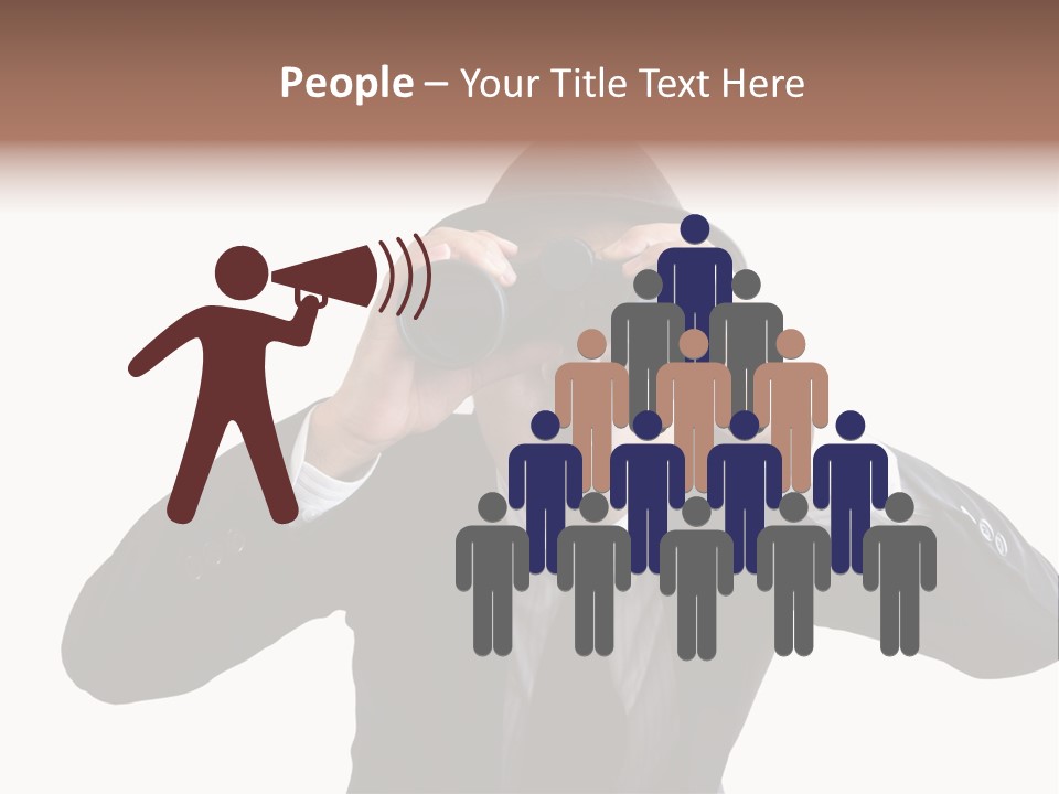 Viewpoint Hold Marketing PowerPoint Template