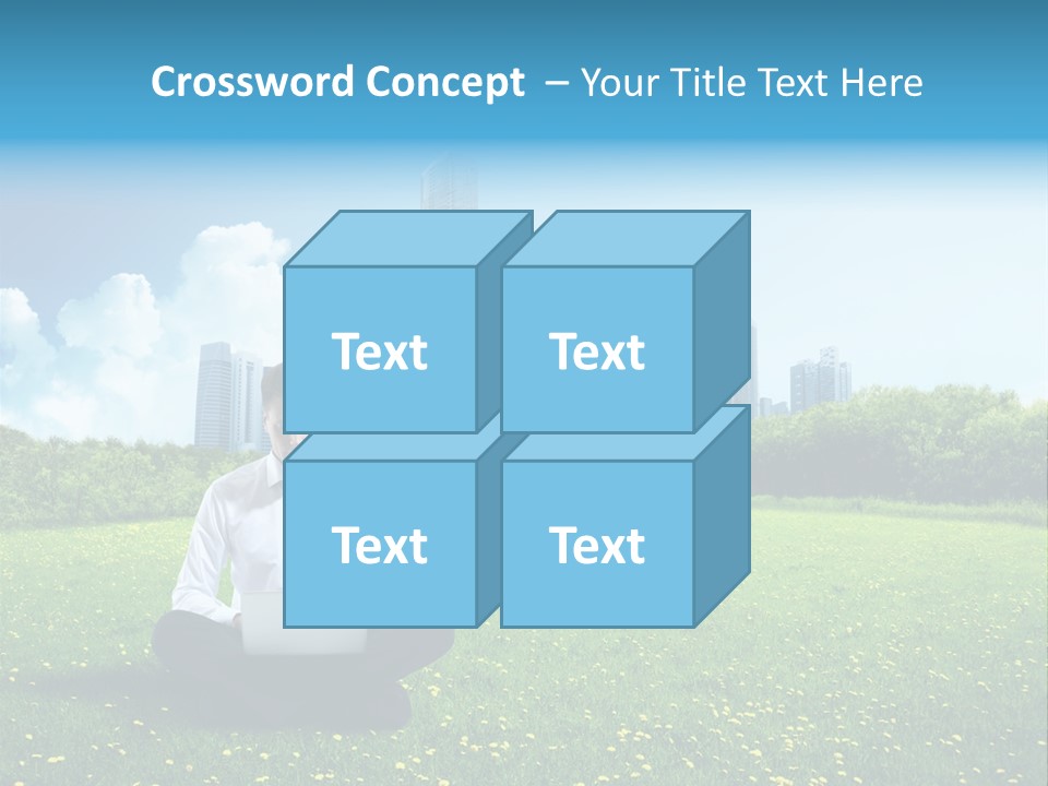 Mobile Leisure Cloud PowerPoint Template