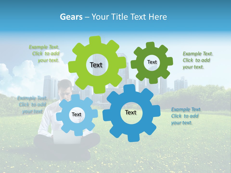 Mobile Leisure Cloud PowerPoint Template