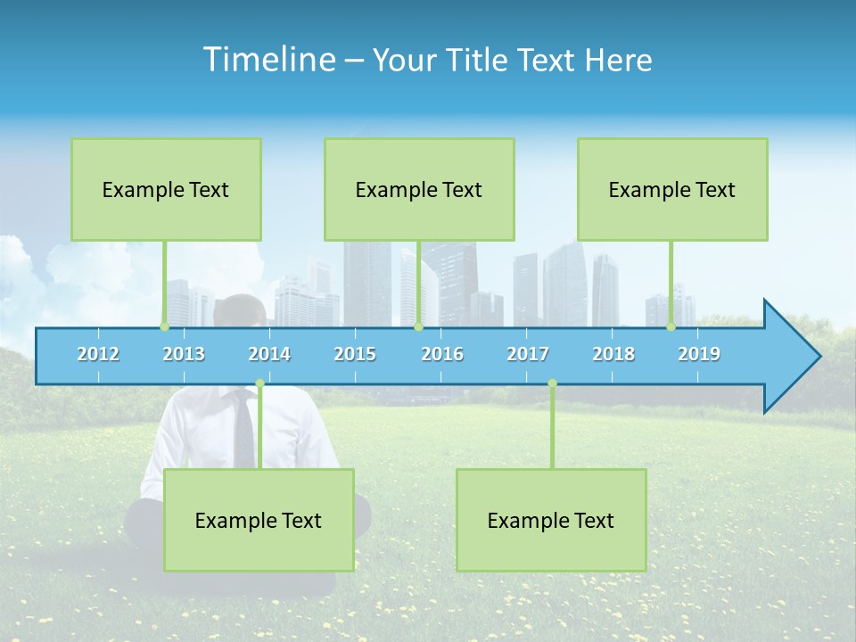 Mobile Leisure Cloud PowerPoint Template