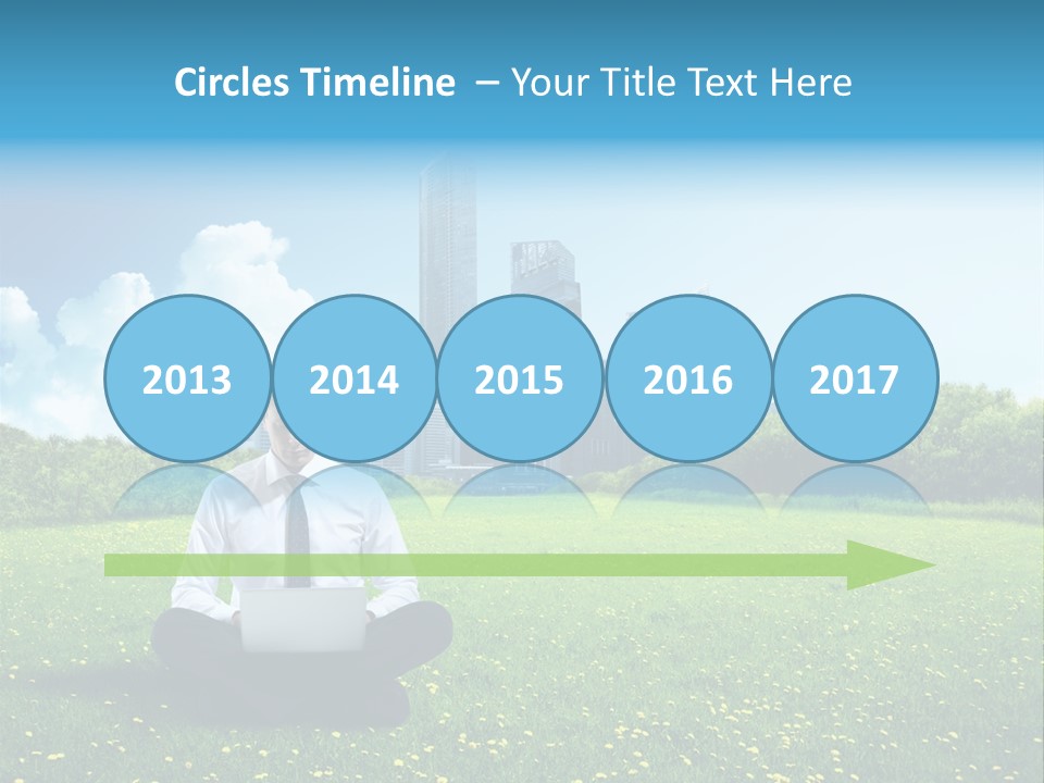 Mobile Leisure Cloud PowerPoint Template