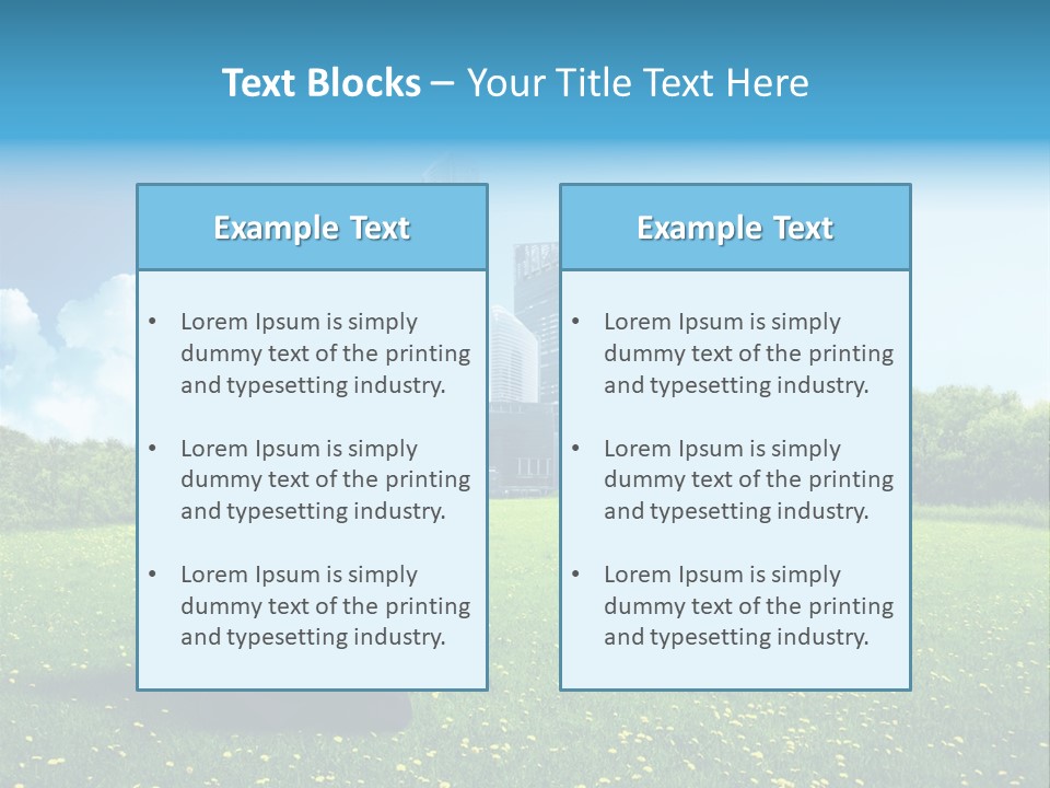 Mobile Leisure Cloud PowerPoint Template