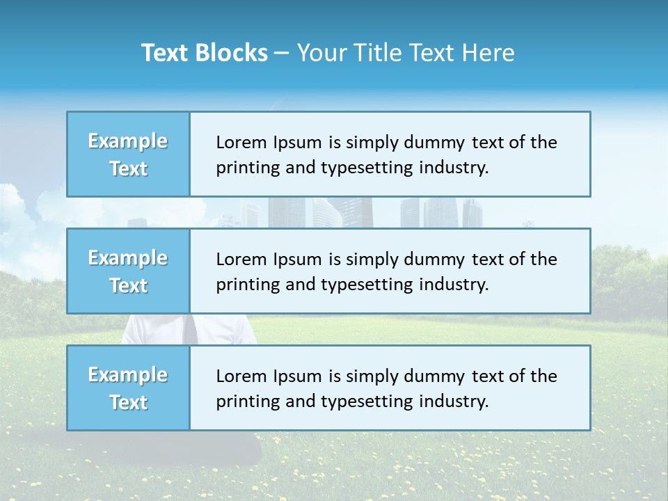 Mobile Leisure Cloud PowerPoint Template