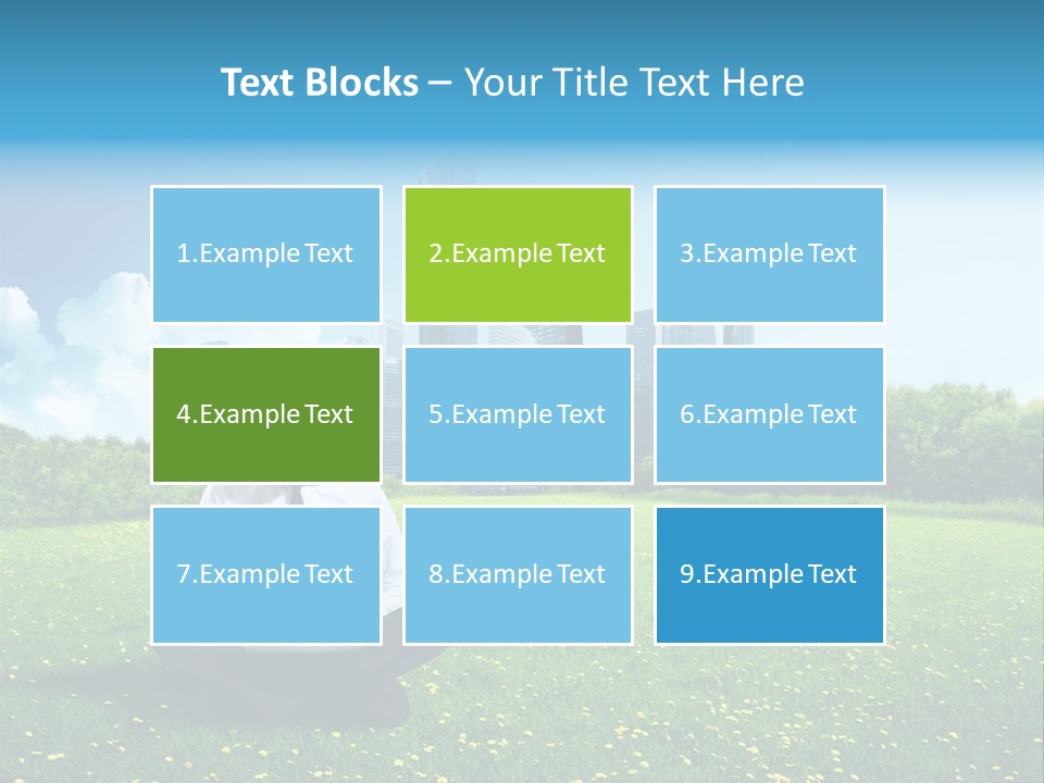 Mobile Leisure Cloud PowerPoint Template