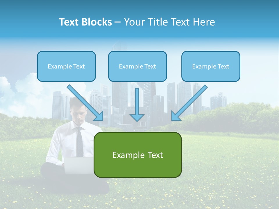 Mobile Leisure Cloud PowerPoint Template