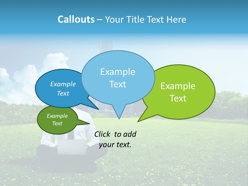 Mobile Leisure Cloud PowerPoint Template