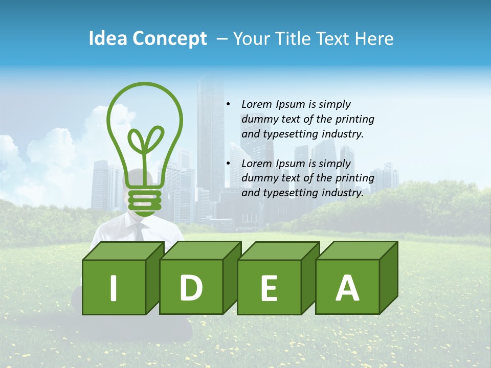 Mobile Leisure Cloud PowerPoint Template