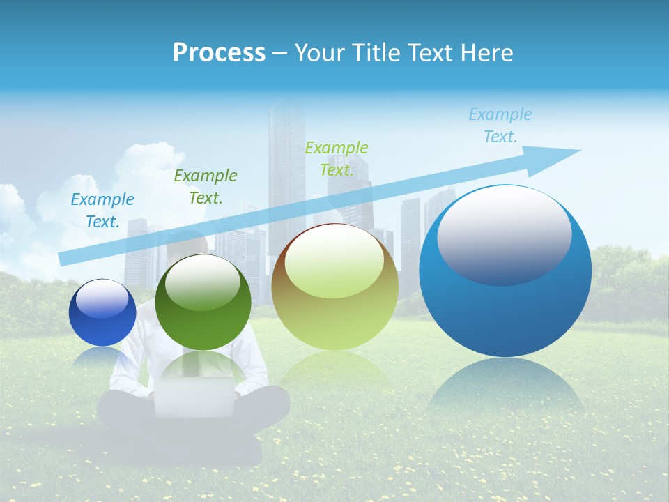 Mobile Leisure Cloud PowerPoint Template