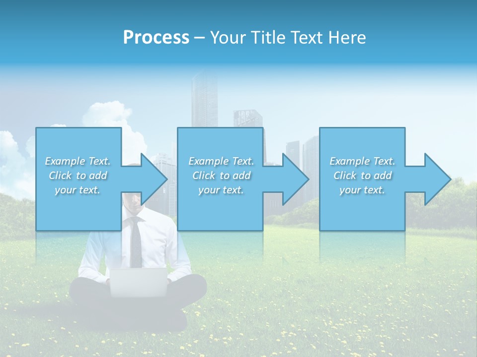 Mobile Leisure Cloud PowerPoint Template