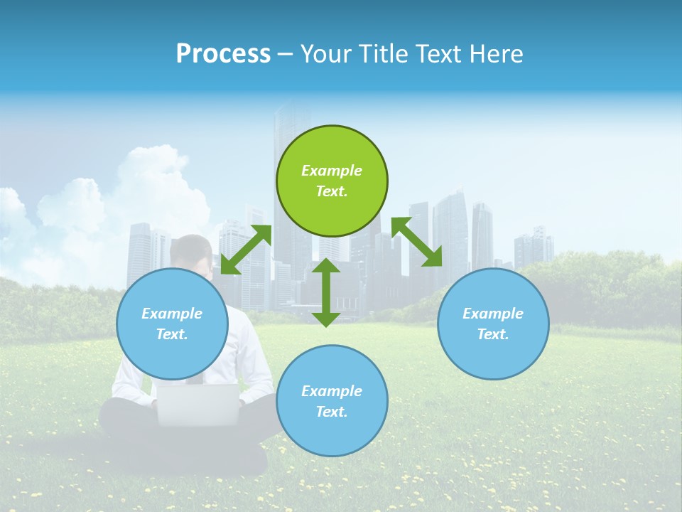 Mobile Leisure Cloud PowerPoint Template