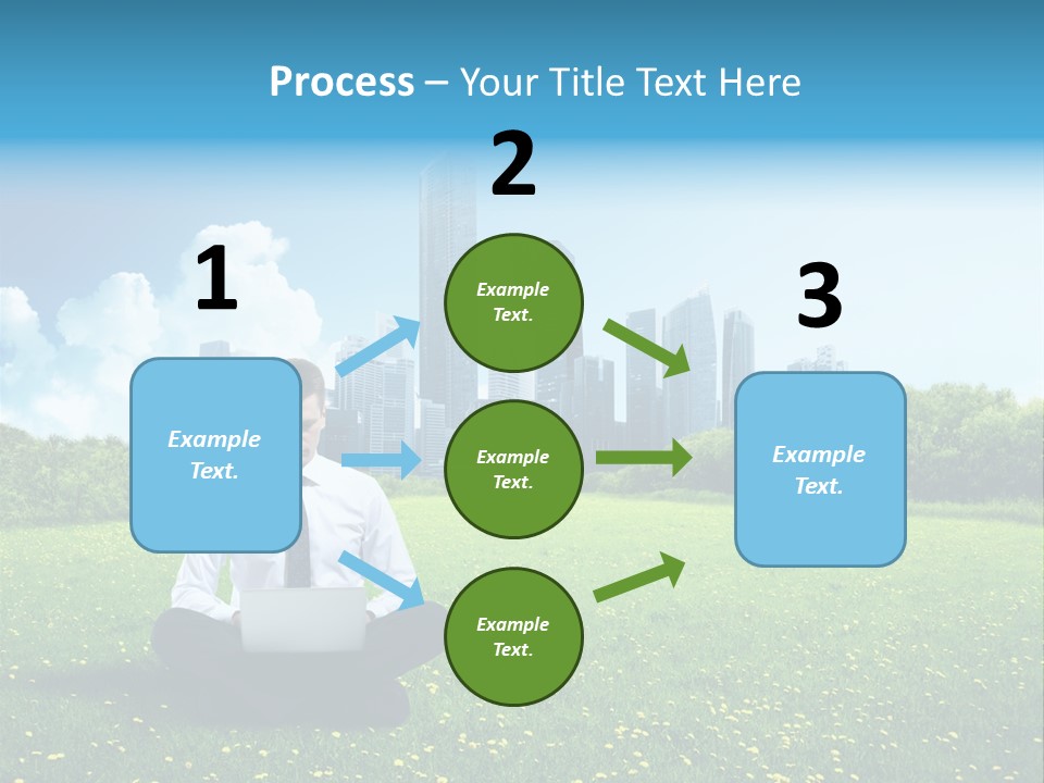Mobile Leisure Cloud PowerPoint Template