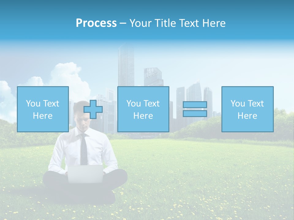 Mobile Leisure Cloud PowerPoint Template