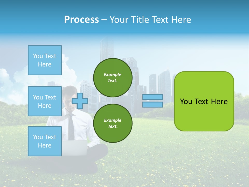 Mobile Leisure Cloud PowerPoint Template