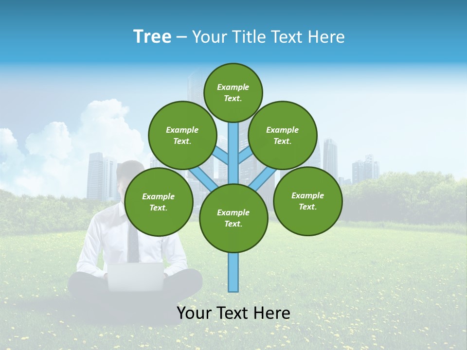 Mobile Leisure Cloud PowerPoint Template