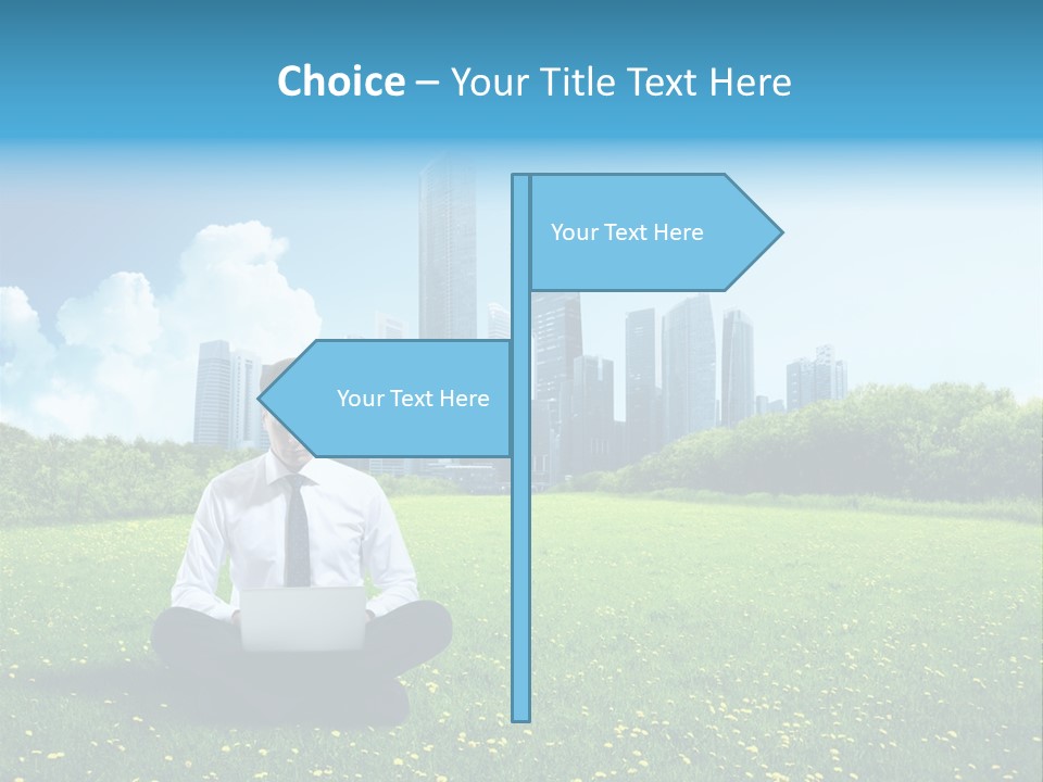 Mobile Leisure Cloud PowerPoint Template