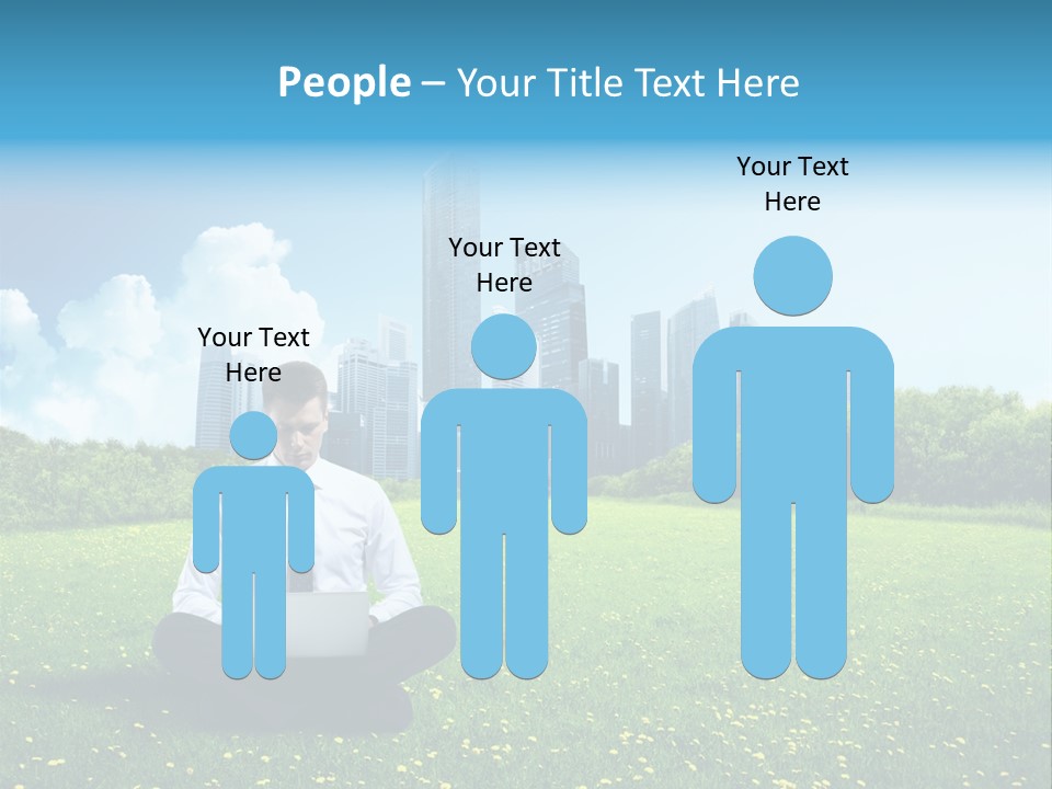 Mobile Leisure Cloud PowerPoint Template