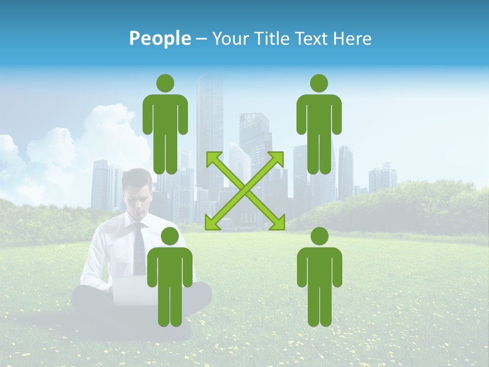 Mobile Leisure Cloud PowerPoint Template