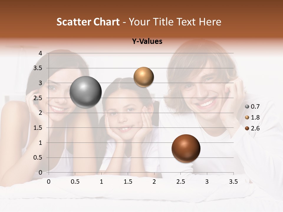 Caucasian Joy Day PowerPoint Template