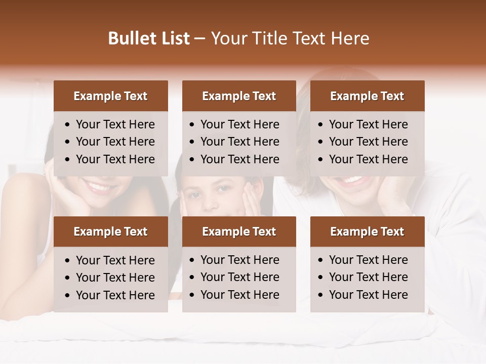 Caucasian Joy Day PowerPoint Template