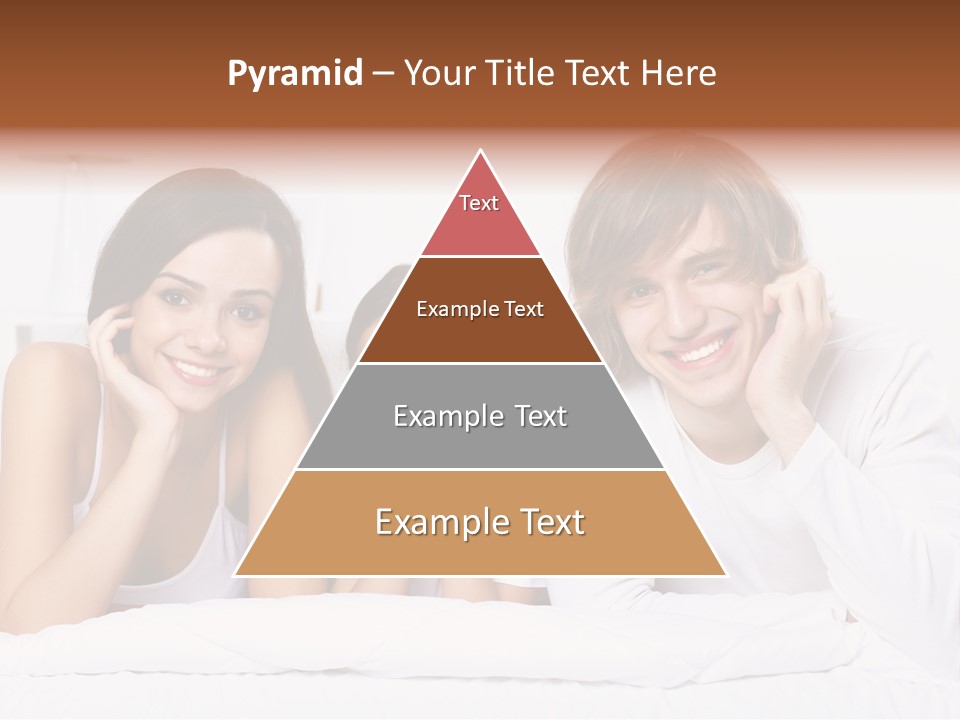 Caucasian Joy Day PowerPoint Template