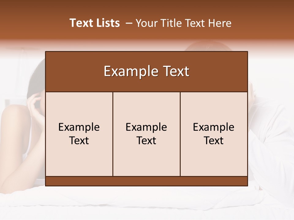Caucasian Joy Day PowerPoint Template