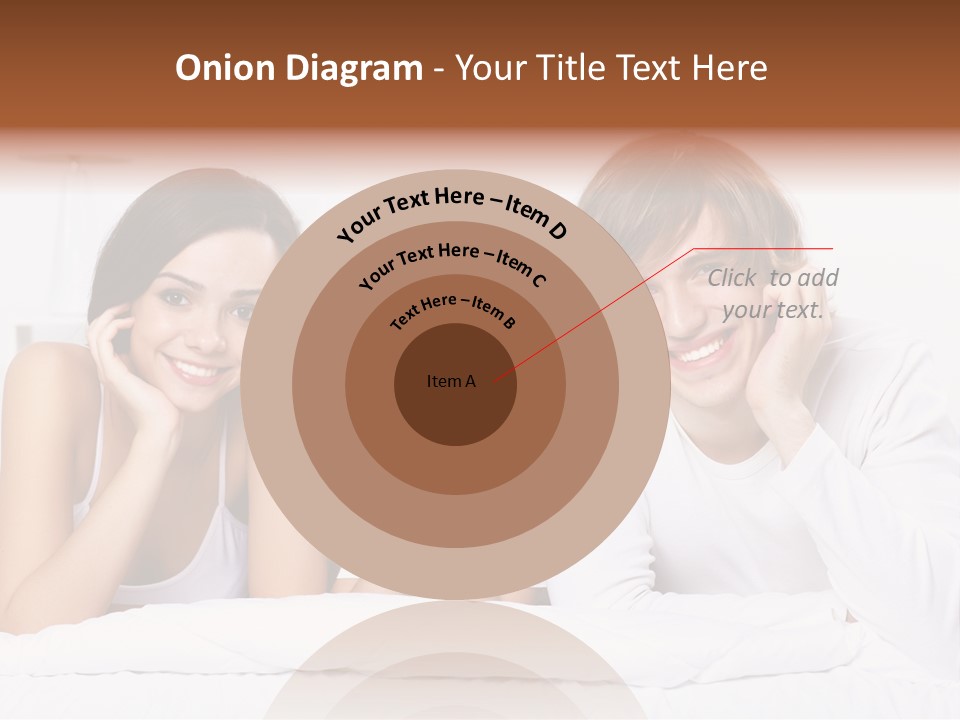 Caucasian Joy Day PowerPoint Template