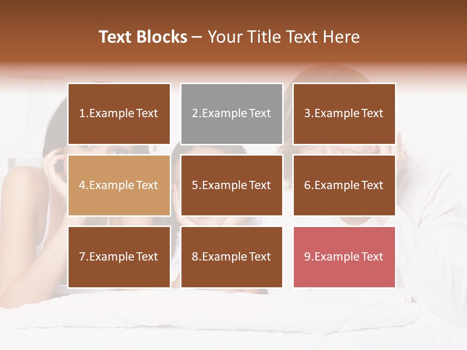 Caucasian Joy Day PowerPoint Template