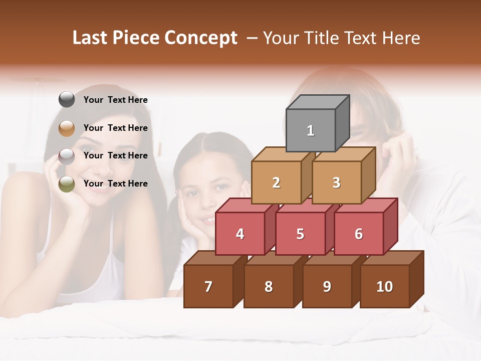 Caucasian Joy Day PowerPoint Template